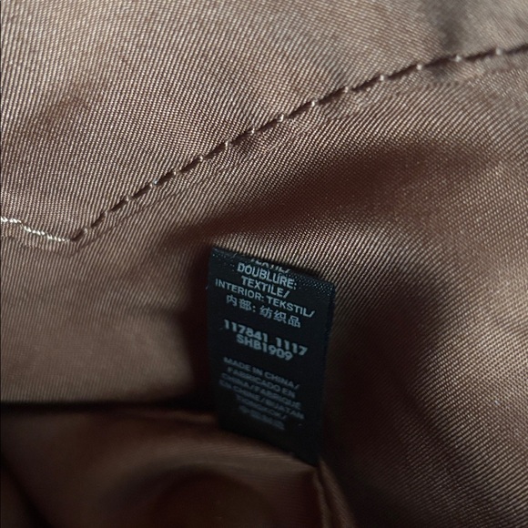 New! Fossil Mimi Shopper purse/tote, blue/green/brown multicolor stripe - Picture 10 of 15